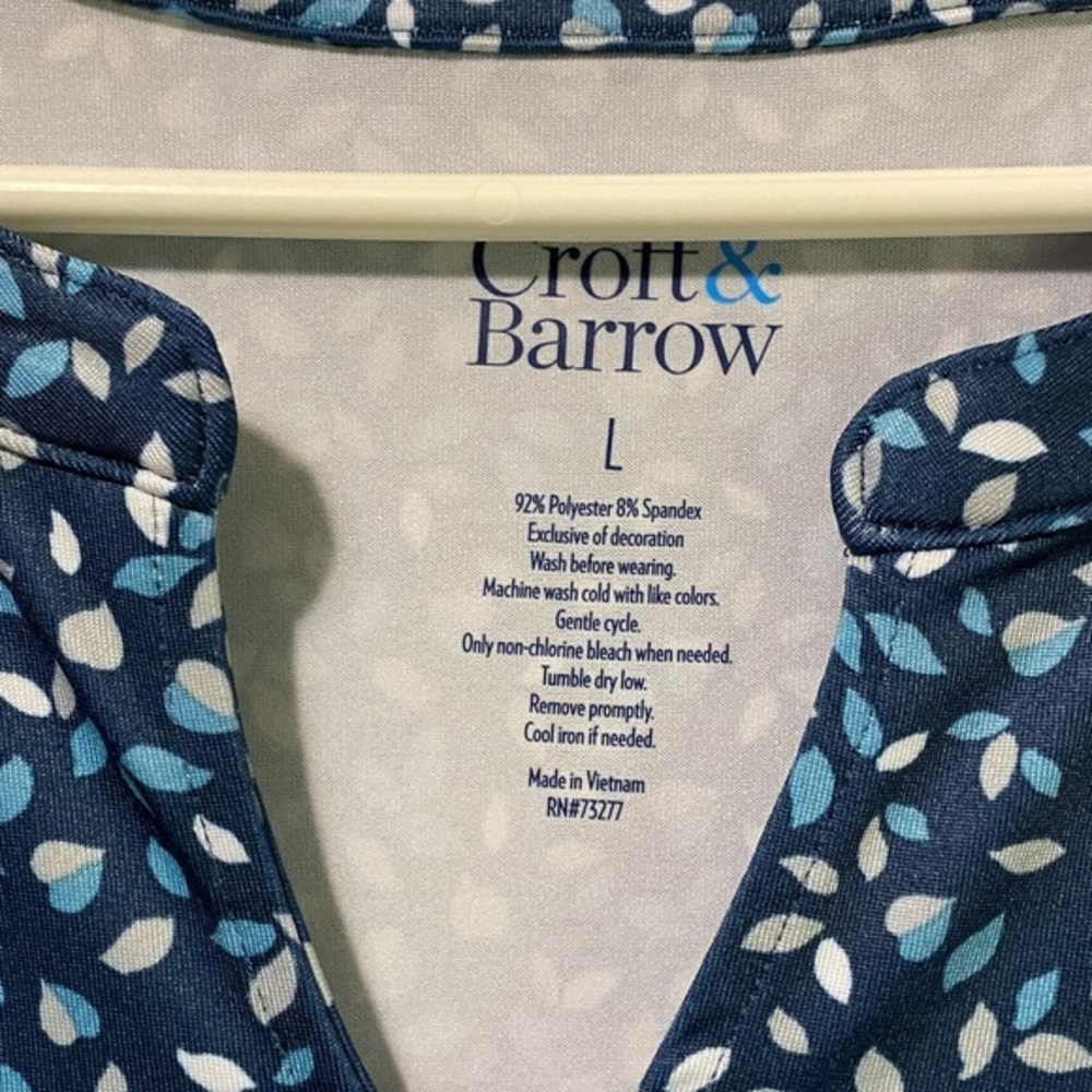 Croft And Barrow Dress‎ Women’s Size Large Blue - Picture 3 of 8